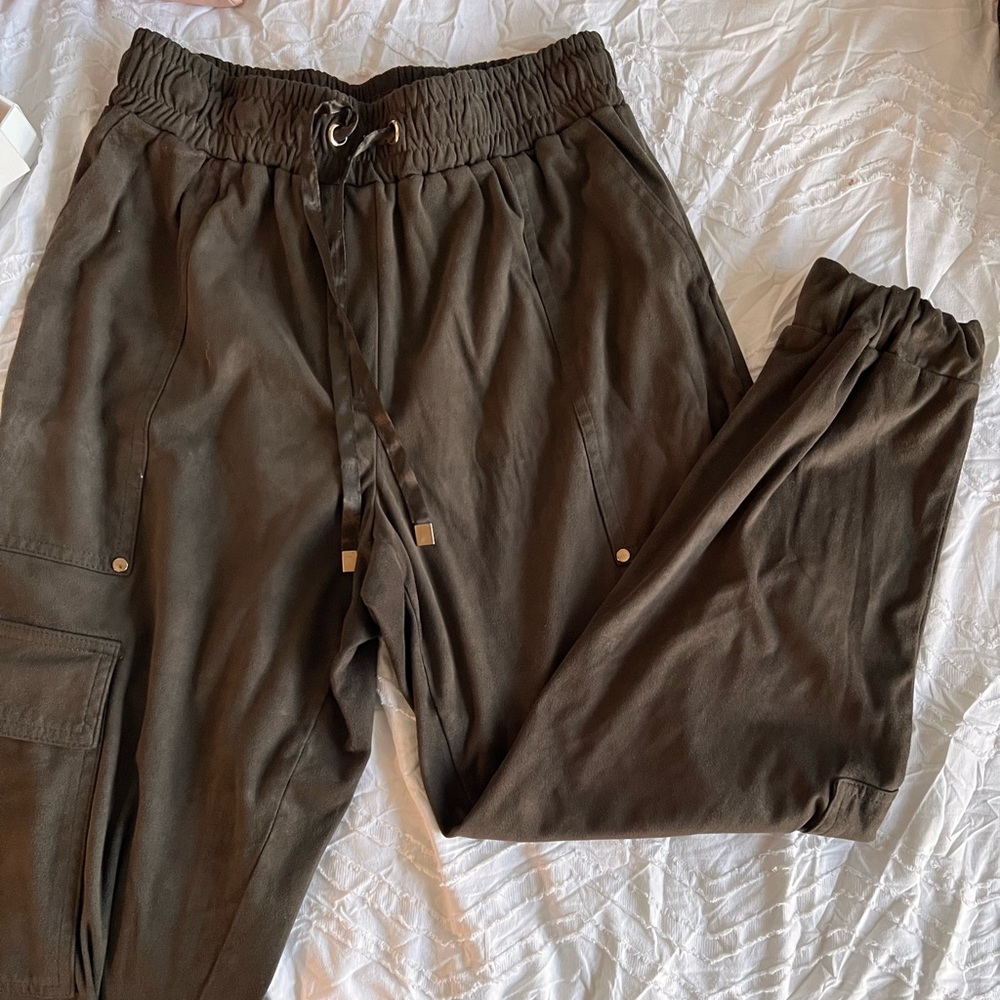 Green pants